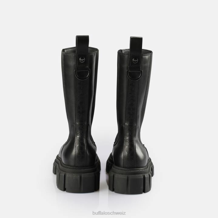 Buffalo Chelsea-Hi-Stiefelette von Scape 846Z801 Schwarz|Stiefel