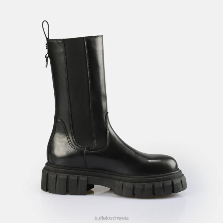 Buffalo Chelsea-Hi-Stiefelette von Scape 846Z801 Schwarz|Stiefel