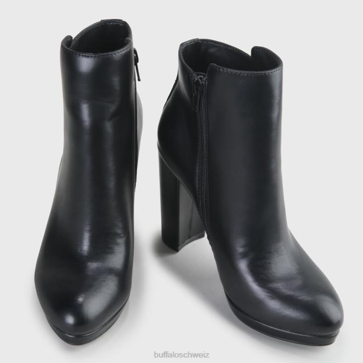 Buffalo Melinda Stiefeletten vegan 846Z632 Schwarz|Stiefel