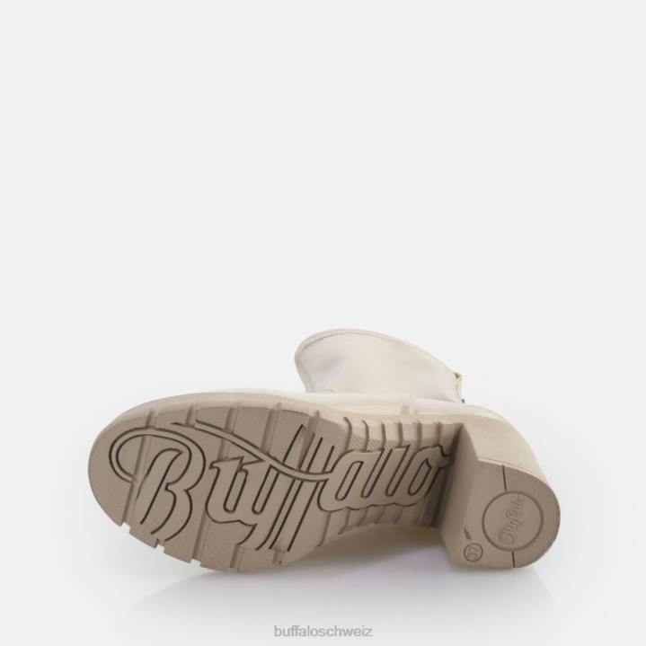 Buffalo Oslo Sock Boot Stiefeletten vegan 846Z518 Creme|Stiefel