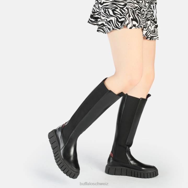 Buffalo Rampa Boot-Stiefelette 846Z463 Schwarz|Stiefel