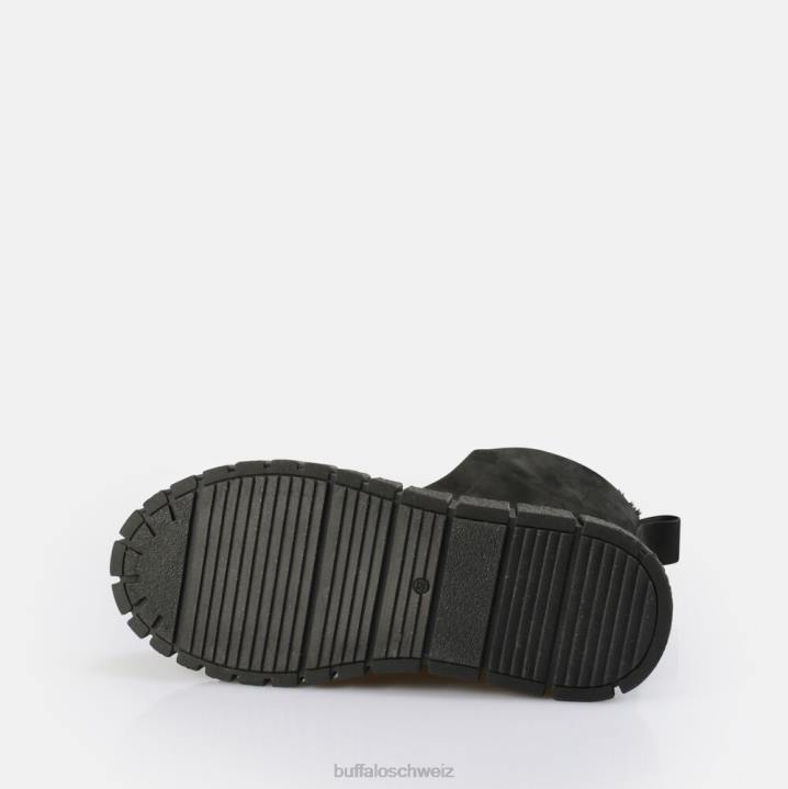 Buffalo Rampa Schnür-Hi-Warm-Stiefelette 846Z464 Schwarz|Stiefel
