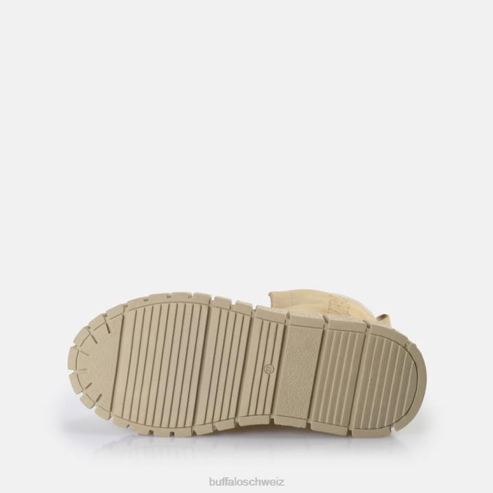 Buffalo Rampa Schnür-Hi-Warm-Stiefelette 846Z466 Creme|Stiefel
