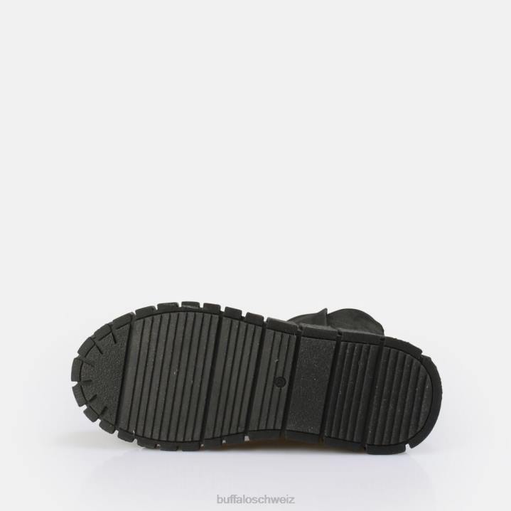 Buffalo Rampa Zip warme Stiefelette 846Z465 Schwarz|Stiefel