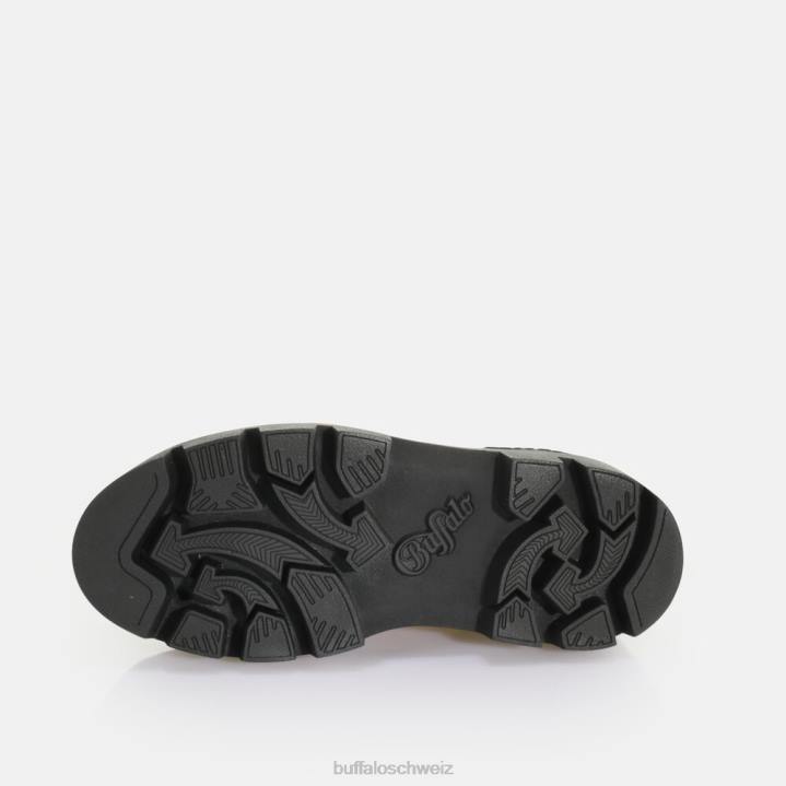 Buffalo Raven Chelsea-Stiefelette vegan 846Z486 creme/schwarz|Stiefel