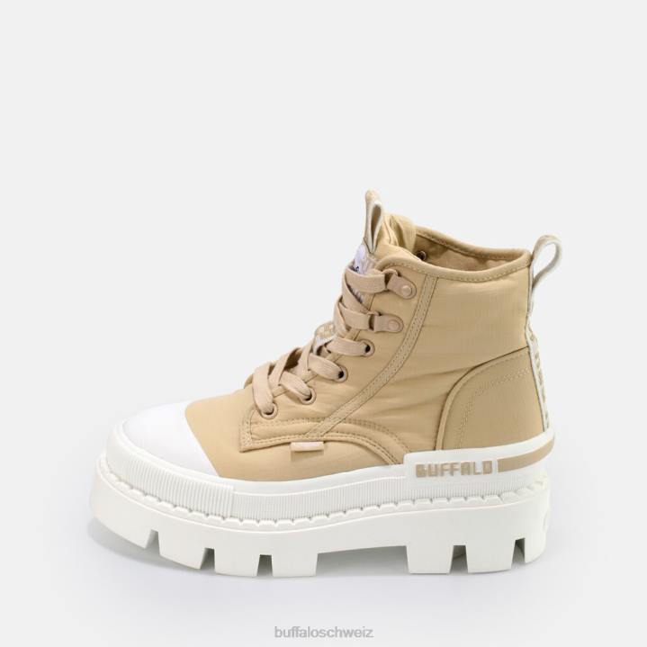 Buffalo Raven Hi Bootie vegan 846Z892 Beige|Stiefel