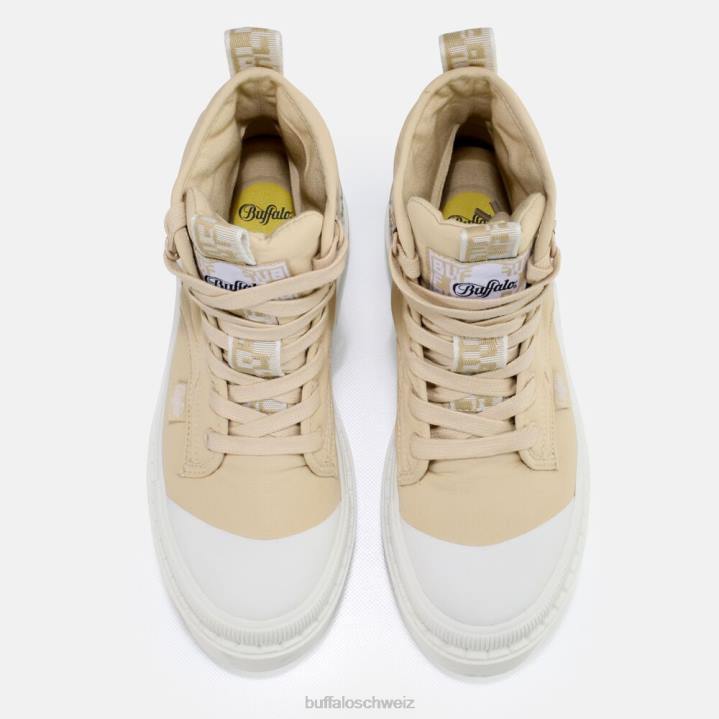 Buffalo Raven Hi Bootie vegan 846Z892 Beige|Stiefel