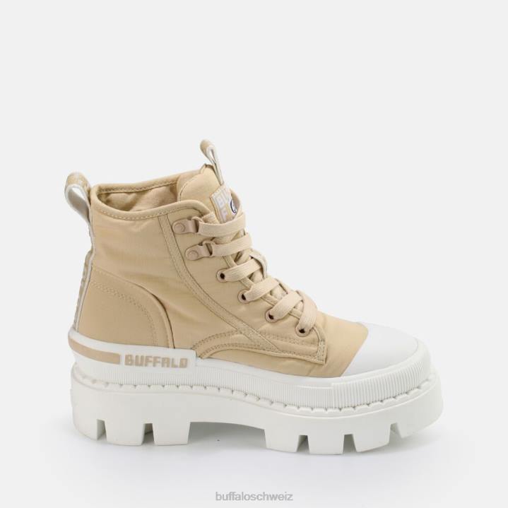 Buffalo Raven Hi Bootie vegan 846Z892 Beige|Stiefel