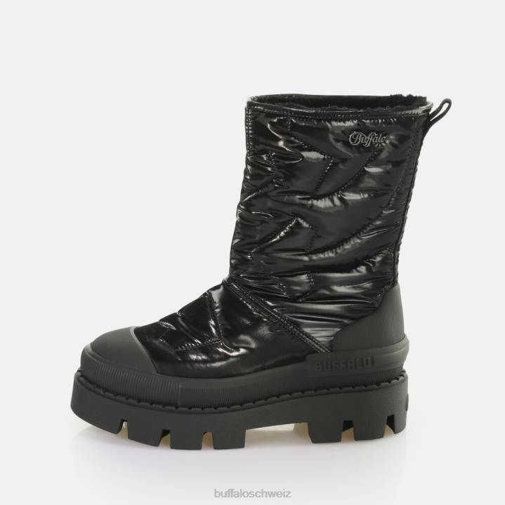 Buffalo Raven Snow Boot Stiefeletten vegan 846Z303 Schwarz|Stiefel