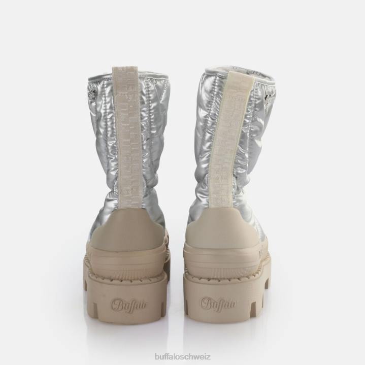 Buffalo Raven Snow Boot Stiefeletten vegan 846Z476 Silber|Stiefel
