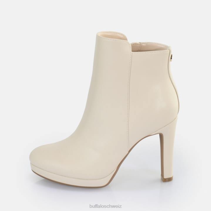 Buffalo Roxana Stiefeletten vegan 846Z336 Creme|Stiefel