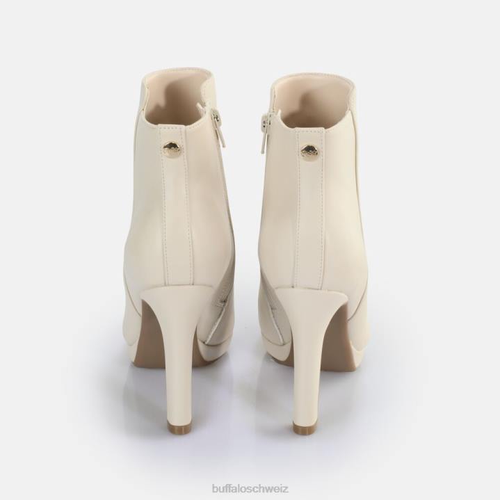 Buffalo Roxana Stiefeletten vegan 846Z336 Creme|Stiefel