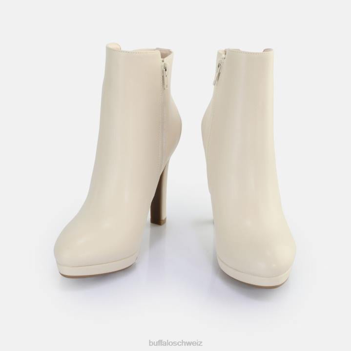 Buffalo Roxana Stiefeletten vegan 846Z336 Creme|Stiefel
