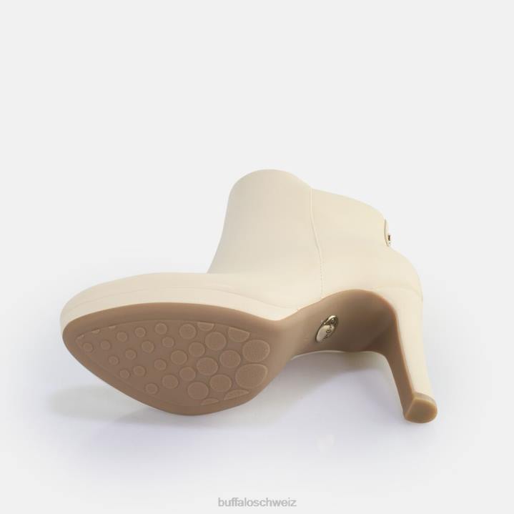 Buffalo Roxana Stiefeletten vegan 846Z336 Creme|Stiefel