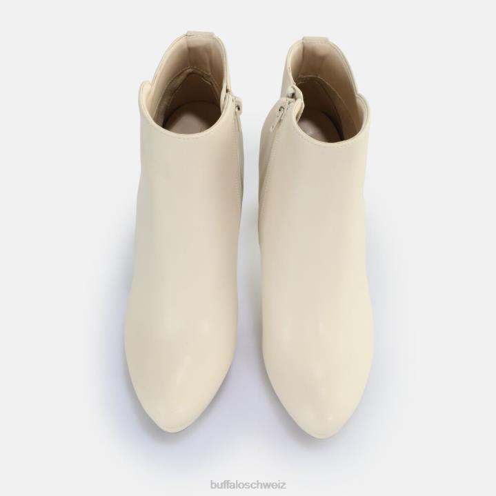 Buffalo Roxana Stiefeletten vegan 846Z336 Creme|Stiefel