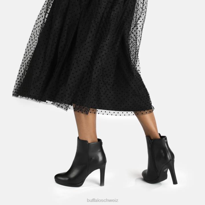 Buffalo Roxana Stiefeletten vegan 846Z337 Schwarz|Stiefel