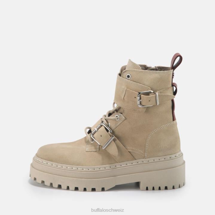 Buffalo Sari-Stiefelette aus Wildleder 846Z705 Beige|Stiefel