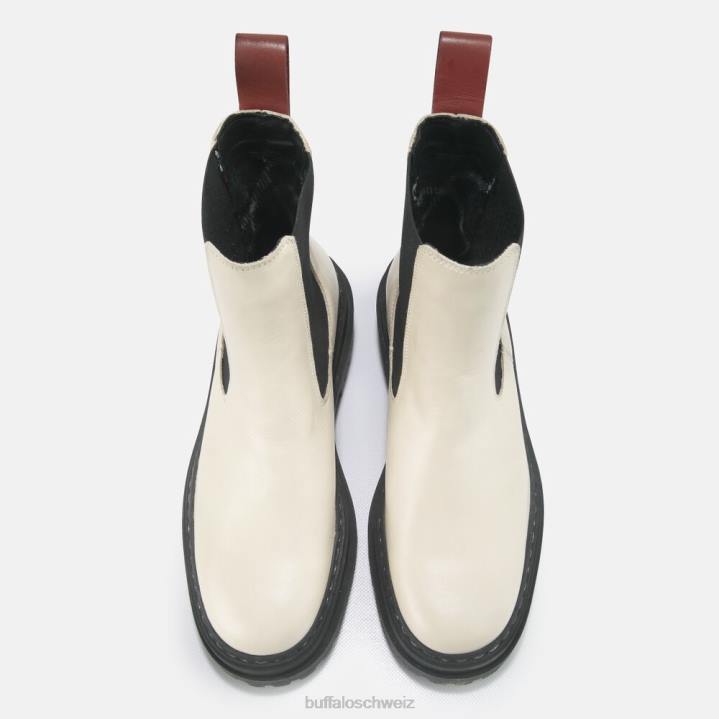 Buffalo Serena Stiefeletten aus Kalbsleder 846Z901 Beige|Stiefel