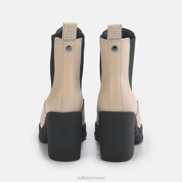 Buffalo Serlina-Stiefelette vegan 846Z903 Creme|Stiefel