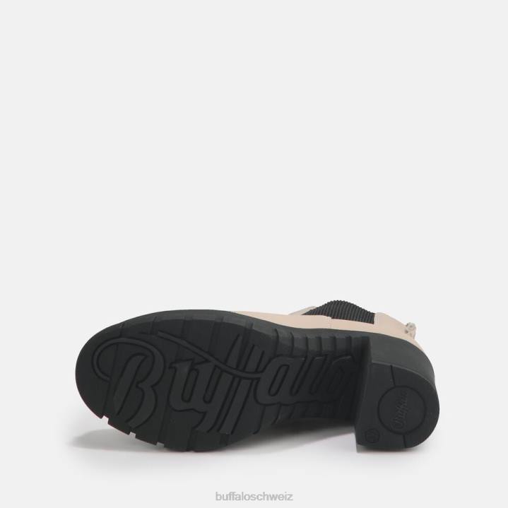 Buffalo Serlina-Stiefelette vegan 846Z903 Creme|Stiefel