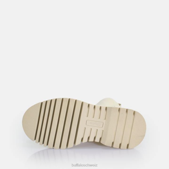 Buffalo Shade Sock Chealsea-Stiefelette 846Z608 Creme|Stiefel