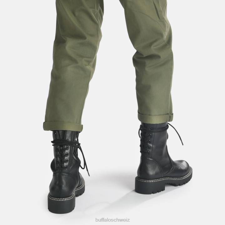 Buffalo Stash-Stiefelette vegan 846Z698 Schwarz|Stiefel