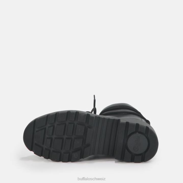 Buffalo Stash-Stiefelette vegan 846Z698 Schwarz|Stiefel