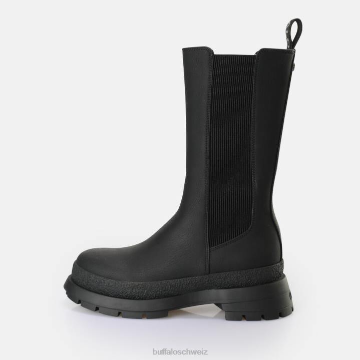 Buffalo Sveja-Stiefelette vegan 846Z825 Schwarz|Stiefel