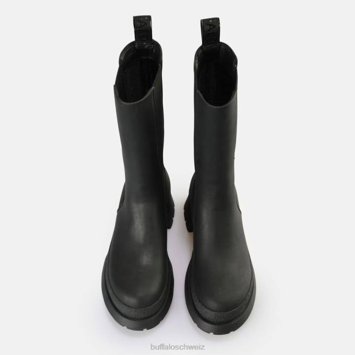 Buffalo Sveja-Stiefelette vegan 846Z825 Schwarz|Stiefel