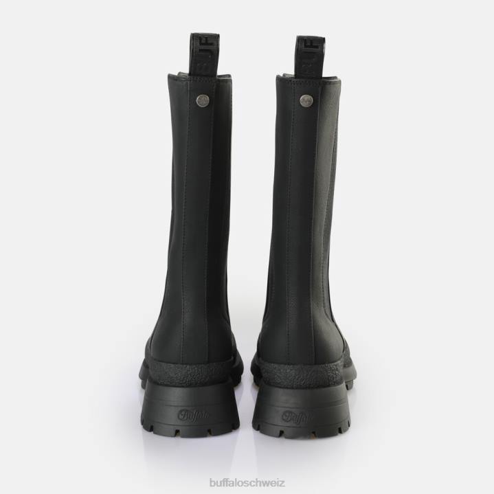 Buffalo Sveja-Stiefelette vegan 846Z825 Schwarz|Stiefel