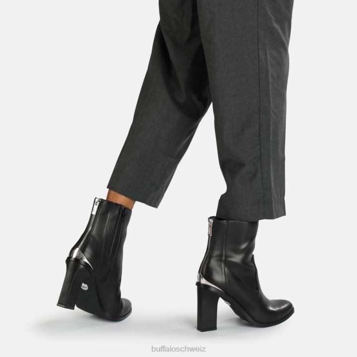 Buffalo Zoe Stiefeletten vegan 846Z334 Schwarz|Stiefel