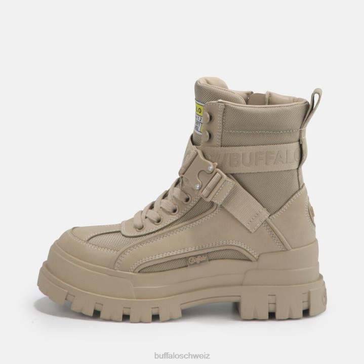 Buffalo aspha com1 Stiefeletten vegan 846Z584 Beige|Stiefel