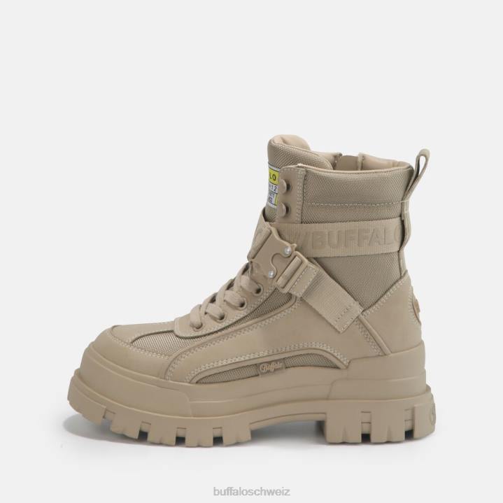 Buffalo aspha com1 Stiefeletten vegan 846Z794 Creme|Stiefel