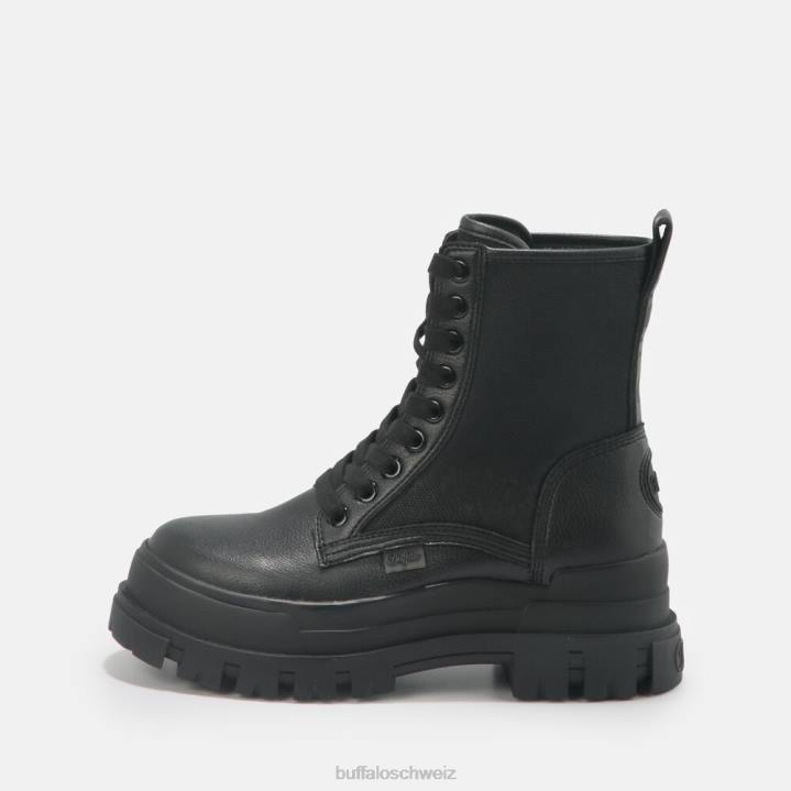Buffalo aspha com2 Stiefeletten vegan 846Z190 Schwarz|Stiefel