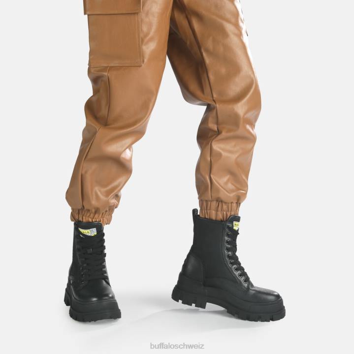 Buffalo aspha com2 Stiefeletten vegan 846Z190 Schwarz|Stiefel