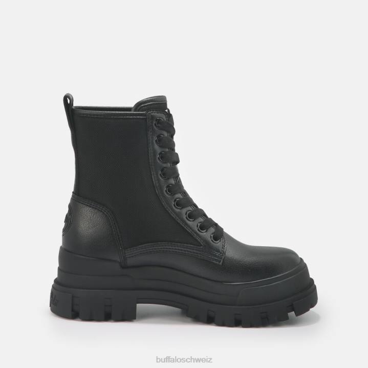 Buffalo aspha com2 Stiefeletten vegan 846Z733 Schwarz|Stiefel