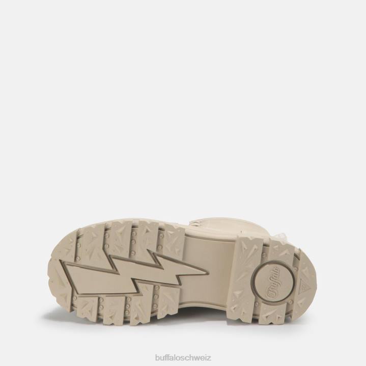 Buffalo aspha rld Stiefeletten vegan 846Z358 Creme|Stiefel