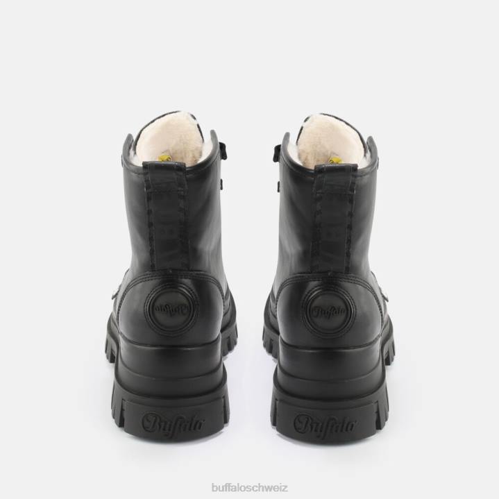 Buffalo aspha rld vegane Stiefeletten 846Z277 Schwarz|Stiefel
