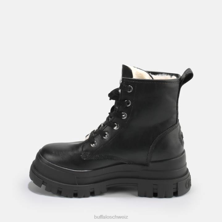 Buffalo aspha rld vegane Stiefeletten 846Z277 Schwarz|Stiefel